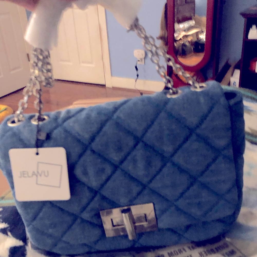 Brand Spanking New, right out my stock is a Fabulous JELAVU Jean Handbag.